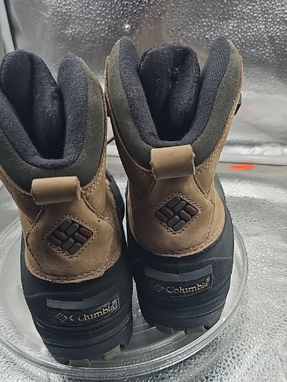 P Black And Brown Mens Columbia Sz 7 - Picture 3 of 5